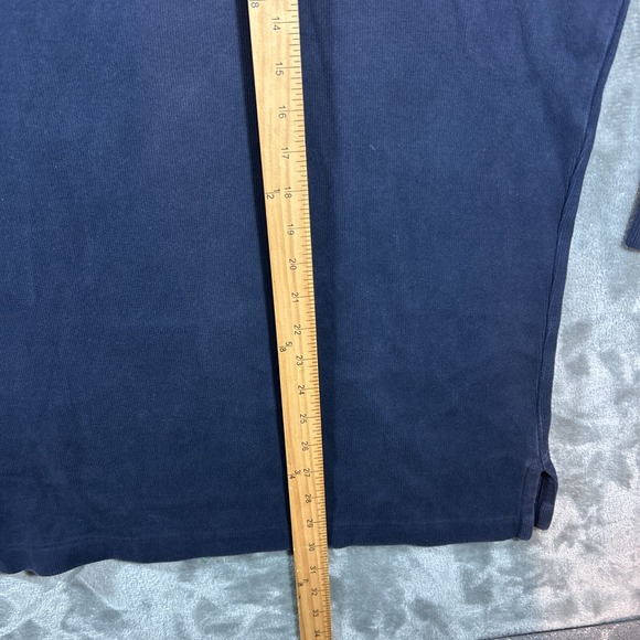 Polo Ralph Lauren Sweater Mens 2XB Blue 1/4 Zip Pullover Small Pony Cotton - Picture 8 of 10